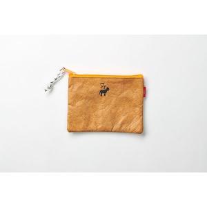 レップ  ミニフラットポーチ  ベージュ  エンベロープシリーズ