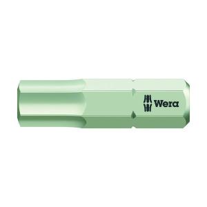 Wera  071076 3840／1 ステンレストーションビット ヘキサゴン6．0X25