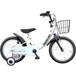 池商 子供用自転車16 GR-16-16WHBK