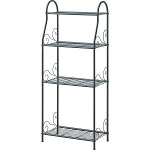 タカショー フラワースタンド 4段 NPM-FS08 グリーン 1台　（直送品）