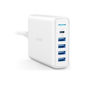 アンカー Anker PowerPort I PD-1 PD & 4 PowerIQ ホワイト A2056521 1個