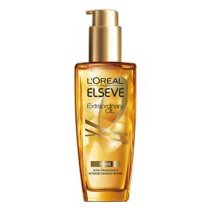 ロレアル パリ エルセーヴ ヘアオイル ピュア セラム 100mL 集中補修 無香料 (洗い流さない ヘアトリートメント)