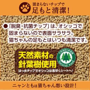 ニャンとも清潔トイレ チップ 猫砂 脱臭・抗菌...の詳細画像3