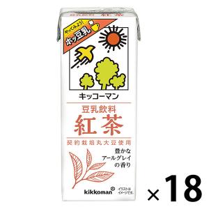 キッコーマン 豆乳飲料 紅茶 200ml 1箱