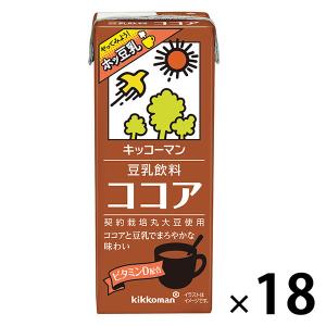 キッコーマン 豆乳飲料 ココア 200ml 1箱