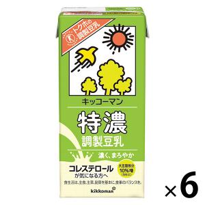 キッコーマン 特濃調製豆乳 1000ml 1箱