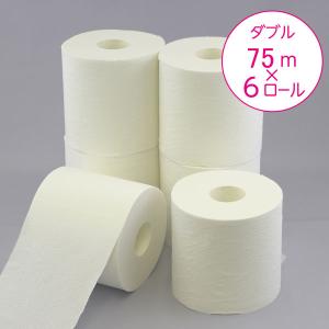 トイレットペーパー ダブル 3倍長持ち 6ロー...の詳細画像5