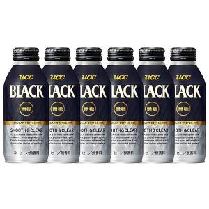 缶コーヒー Ucc Black ブラック 無糖 Smooth Clear ボトル缶 375g 1