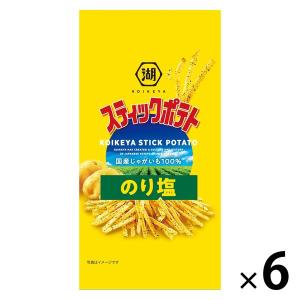 湖池屋  スリムバック スティックポテトのり塩 6袋 スナック菓子