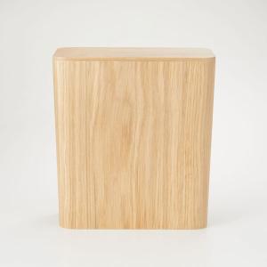 無印良品 木製ごみ箱 袋止めワイヤー付 オーク...の詳細画像2