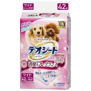 デオシート フローラルシャボン ワイド 42枚入 ユニ チャーム