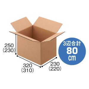 凸版印刷 ワンタッチ式 宅配ダンボール 幅320×奥行230×高さ250mm OD-4 1梱包