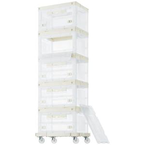 「現場のチカラ」　岐阜プラスチック工業　オープンオリコンセット　50L　長辺扉付き　1セット