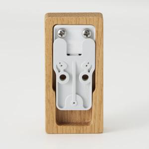 無印良品 壁に付けられる家具フック オーク材 ...の詳細画像3