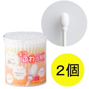 スゴふわっ綿棒 110本入 1セット 山洋