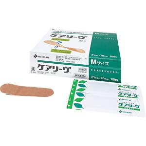 ニチバン 救急絆創膏 ケアリーヴ Mサイズ 21...の商品画像