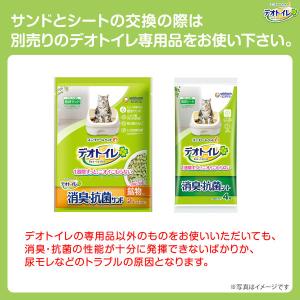 デオトイレ 消臭・抗菌サンド 4L 4袋 猫砂...の詳細画像5