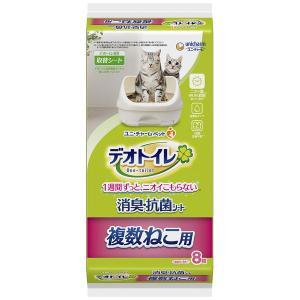 デオトイレ 複数ねこ用 1週間消臭・抗菌シート...の詳細画像1