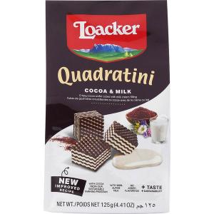 Loacker（ロアカー） クワドラティーニ ココア＆ミルク