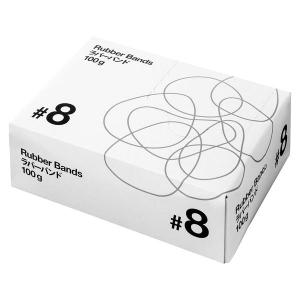 共和「現場のチカラ」 輪ゴム ラバーバンド #8 1箱（100g）