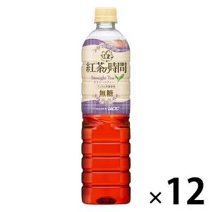 UCC上島珈琲 紅茶の時間 ストレートティー 無糖 900ml 1箱