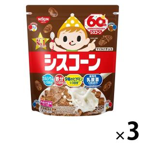 日清シスコ シスコーンBIG マイルドチョコ 200g 3袋 シリアル