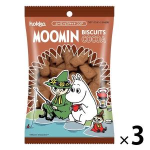 北陸製菓 75gムーミン袋入りビスケットココア 1セット