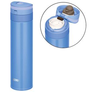 サーモス　THERMOS　水筒　真空断熱ケータイマグ　450ml　パールブルー　1個　JNS-451　ECO