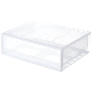 無印良品 ポリプロピレン収納ケース 引出式横ワイド