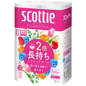 トイレットペーパー ダブル 2倍長持ち 6ロール...の商品画像