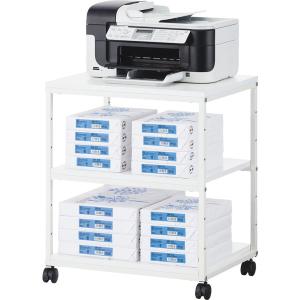 アスプルンド スチールプリンタワゴン3段 CW1302-05 1台