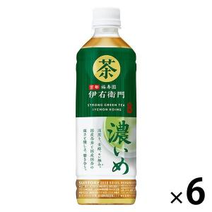 サントリー 伊右衛門 濃いめ 500ml 1セット（6本）