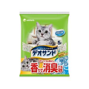 デオサンド 猫砂 鉱物 オシッコのあとに香りで消...の商品画像