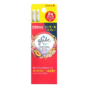 グレード 消臭センサー＆スプレー 消臭スプレー 芳香剤 フレッシュフローラルの香り 付け替え用 18ml 1セットジョンソン