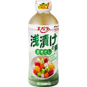 エバラ 浅漬けの素 昆布だし 500ml