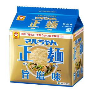 マルちゃん正麺　旨塩味　5食パック