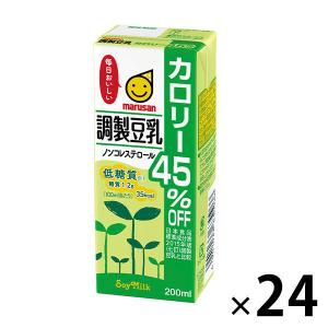 調製豆乳 カロリー45%オフ 200ml 1箱 マルサンアイ