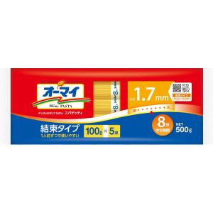 オーマイ　結束スパゲッティ1.7mm　500g　381879　ニップン