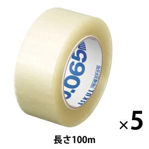 現場のチカラ 中梱包用OPPテープ 0.065mm厚 幅48mm×長さ100m