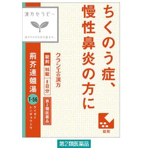 漢方セラピー荊芥蓮翹湯エキス錠Fクラシエ 96錠 クラシエ薬品  慢性鼻炎  ちくのう症