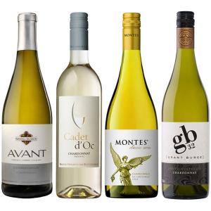 世界のシャルドネ飲み比べ 4本セット  ワインセット 白ワインセット