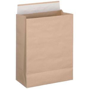 「現場のチカラ」 スーパーバッグ 宅配袋（紙製） 茶