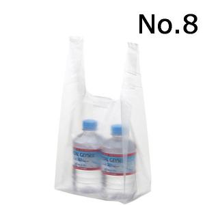 アスクル　レジ袋　半透明タイプ　8号　1袋（100枚入）