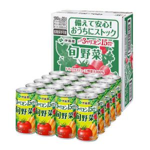 伊藤園 ぎっしり15種類の旬野菜 190g 1箱
