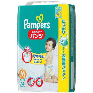 パンパース おむつ パンツ M（6〜11kg） 1パック（74枚入）