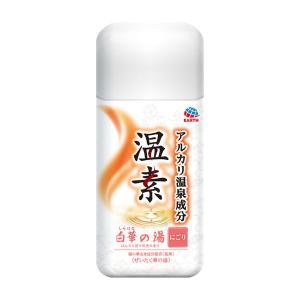 入浴剤 温泉の素 温素 白華の湯 本体 600g  アース製薬