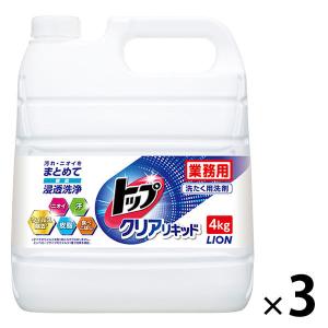 トップクリアリキッド 業務用4kg 1箱