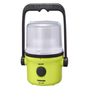 東芝 LEDランタン 白色 防滴構造 単一形4本：別売 グリーン