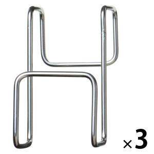 無印良品 ステンレス扉につけるフック 約幅3.5×奥行6×高さ6cm