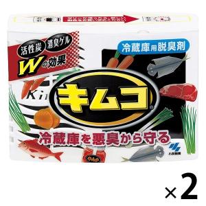 キムコレギュラー 冷蔵庫脱臭剤 冷蔵庫用 消臭剤 効き目約6ヶ月 1セット 小林製薬